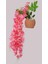 Tekno Trust Yapay Çiçek Kiremit Renk Saksıda Soft Pembe Akasya Sarkıtı 5 Kök 70-80cm 1