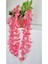 Tekno Trust Yapay Çiçek Kiremit Renk Saksıda Soft Pembe Akasya Sarkıtı 5 Kök 70-80cm 4