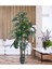 Yapay Monstera Çiçek, 135cm, 54 Yaprak, Siyah Saksı, Canlı ve Şık Dekoratif Bitki 4