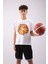 Çocuk Basketbol Temalı Pamuk T-Shirt 1