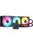 Corsaır 420MM H170I LCD Xt Elıte CW-9060076-WW Rgb Sıvı Soğutmalı AM5-1700P Işlemci Fanı 1