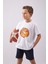 Çocuk Basketbol Temalı Pamuk T-Shirt 2