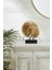 Şık Altın Renkli Polyester Palm Biblo 24.5x8x28 cm Dekorasyon Parçası 1