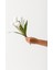 Beyaz Yapay Ponpon Çiçek, 35 cm, 7 Dal, Demet, 31-45 cm yükseklik 3