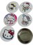 Rozet,hello Kitty Rozet,metal Rozet 3