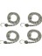 Btech Shop Bagaj -Çelik Kancalı Taşıma Gergi Lastiği 0,8 MM-100 CM (4 Adet) 2