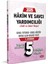 2025 Adli İdari Hakim ve Savcı Yardımcılığı Mecelle Ortak Alan 1. Oturum 5 Deneme 1