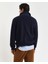 Erkek Lacivert Regular Fit Yarım Fermuarlı Logolu Sweatshirt 2015094.433 2