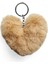 Peluş Kalp Anahtarlık, Tüylü,pofuduk, Soft, Sevgiliye Hediye Anahtarlık, Çanta Süsü Aksesuarı 1