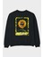 Niceday Streewear Arka Baskılı Siyah Oversize Sweatshirt Erkek Kadın Bisiklet Yaka 1