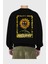 Niceday Streewear Arka Baskılı Siyah Oversize Sweatshirt Erkek Kadın Bisiklet Yaka 2