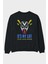 Its My Life Yazılı Arka Baskılı Siyah Oversize Sweatshirt Erkek Kadın Bisiklet Yaka 1