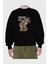 Dragon Ball Art (5) Anime Ön Baskılı Siyah Oversize Sweatshirt Erkek Kadın Bisiklet Yaka 2