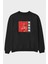 Sukuna Ryoumen 3 Anime Ön Baskılı Siyah Oversize Sweatshirt Erkek Kadın Bisiklet Yaka 1