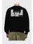 Rei Kiriyama 3 Anime Arka Baskılı Siyah Oversize Sweatshirt Erkek Kadın Bisiklet Yaka 2