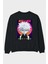 Killua Zoldyck 12 1 Anime Arka Baskılı Siyah Oversize Sweatshirt Erkek Kadın Bisiklet Yaka 1