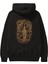 Trıbal (3) Anime Arka Baskılı Siyah Oversize Kapüşonlu Sweatshirt Erkek Kadın 1