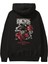 One Piece Snakeman Anime Arka Baskılı Siyah Oversize Kapüşonlu Sweatshirt Erkek Kadın 1