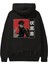 Megumi Fushiguro Anime Arka Baskılı Siyah Oversize Kapüşonlu Sweatshirt Erkek Kadın 1