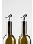 Ahşap Stantlı Amber 2'li 750 ml Zeytinyağı Sıvıyağ Şişesi Yağdanlık Yağlık Cam Şişe 5