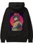 Reg 7 Anime Arka Baskılı Siyah Oversize Kapüşonlu Sweatshirt Erkek Kadın 1