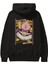 Majın Boo1 Anime Arka Baskılı Siyah Oversize Kapüşonlu Sweatshirt Erkek Kadın 1