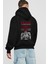 Yujıro Hanma Anime Arka Baskılı Siyah Oversize Kapüşonlu Sweatshirt Erkek Kadın 2