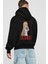 Umaru Doma 2 (2) Anime Arka Baskılı Siyah Oversize Kapüşonlu Sweatshirt Erkek Kadın 2
