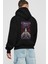 Naruto Sasuke Uchıha Anime Arka Baskılı Siyah Oversize Kapüşonlu Sweatshirt Erkek Kadın 2