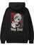 Kaneki Ken Tokyo Ghoul Anime Arka Baskılı Siyah Oversize Kapüşonlu Sweatshirt Erkek Kadın 1