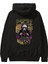 Party Starter Arka Baskılı Siyah Oversize Kapüşonlu Sweatshirt Erkek Kadın 1