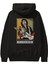 Che Guevara Hendrix Arka Baskılı Siyah Oversize Kapüşonlu Sweatshirt Erkek Kadın 1
