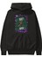Roronoa Zoro 5 Anime Ön Baskılı Siyah Hoodie Oversize Kapüşonlu Sweatshirt Erkek Kadın 1