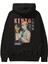 Kento Nanami Anime Arka Baskılı Siyah Oversize Kapüşonlu Sweatshirt Erkek Kadın 1