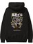 Monkey D. Luffy Gear5 1 Anime Arka Baskılı Siyah Oversize Kapüşonlu Sweatshirt Erkek Kadın 1
