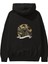 Sherlock Holmes Arka Baskılı Siyah Oversize Kapüşonlu Sweatshirt Erkek Kadın 1