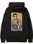Arnold Robot Human Arka Baskılı Siyah Oversize Kapüşonlu Sweatshirt Erkek Kadın 1