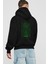 Game Over Arka Baskılı Siyah Oversize Kapüşonlu Sweatshirt Erkek Kadın 2