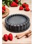 Granit Döküm 26CM Tart Kalıbı Siyah Dilimli Turta Kalıbı Kek Kalıbı 1