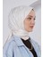 Scarf Jakar Şal - Zebra Floş Jakar Şal 4291 3