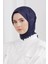 Scarf Jakar Eşarp - Floş Jakar Mermer Eşarp 4258 3