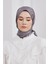 Scarf Jakar Eşarp - Floş Jakar Mermer Eşarp 4258 1