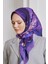Scarf Diamond Eşarp - Diamond Flor Ipeksi Eşarp 4297 3