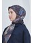 Scarf Diamond Eşarp - Diamond Harmony Black Ipeksi Eşarp 4316 1