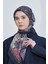 Scarf Diamond Eşarp - Diamond Harmony Black Ipeksi Eşarp 4316 2