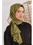 Scarf Jakar Şal - Retro Floş Jakar Şal 4261 3