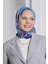 Scarf Diamond Eşarp - Diamond Flor Ipeksi Eşarp 4297 1
