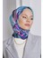 Scarf Diamond Eşarp - Diamond Flor Ipeksi Eşarp 4297 3
