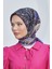 Scarf Diamond Eşarp - Diamond Harmony Black Ipeksi Eşarp 4316 2