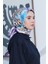 Scarf Diamond Eşarp - Diamond Roza Ipeksi Eşarp 4286 2